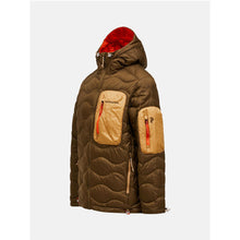 Kurtka PEAK PERFORMANCE Helium Utility Down Hood Jacket Men brązowy
