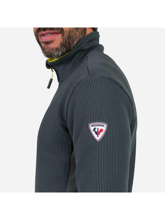 Bluza męska męska ROSSIGNOL Cieloalto Fleece Hz szary

