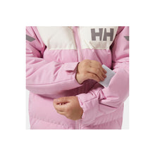 Kurtka narciarska dziecięca HELLY HANSEN K Vertical Ins Jacket kolor różowy

