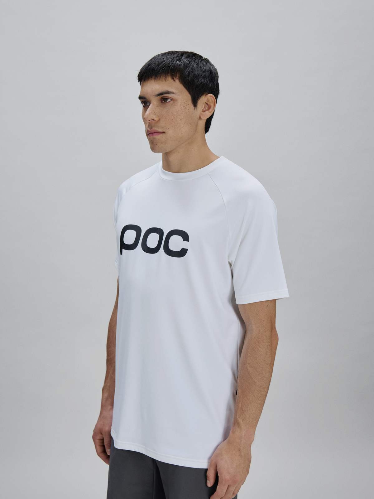 Koszulka rowerowa POC M's Reform Enduro Tee biała