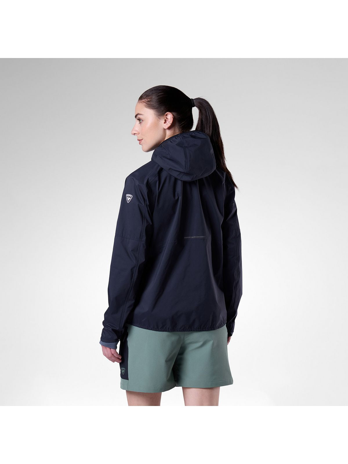 Kurtka damska ROSSIGNOL W Rainproof 2.5L Shell Jkt czarna