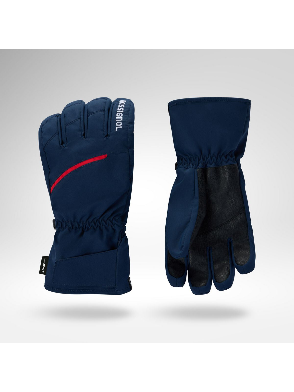 Rękawice narciarskie męskie ROSSIGNOL M Perf Ski Gloves R-Shell Ther niebieskie