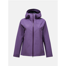 Kurtka narciarska damska PEAK PERFORMANCE Treeline HIPE 2.5L Shell Jacket fioletowa
