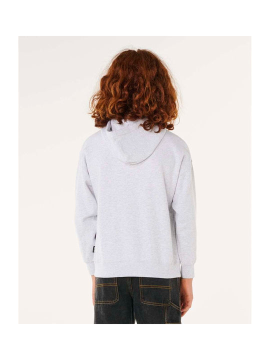 Bluza chłopięca RIP CURL Eternal Shred Logo Hood-Boy szara

