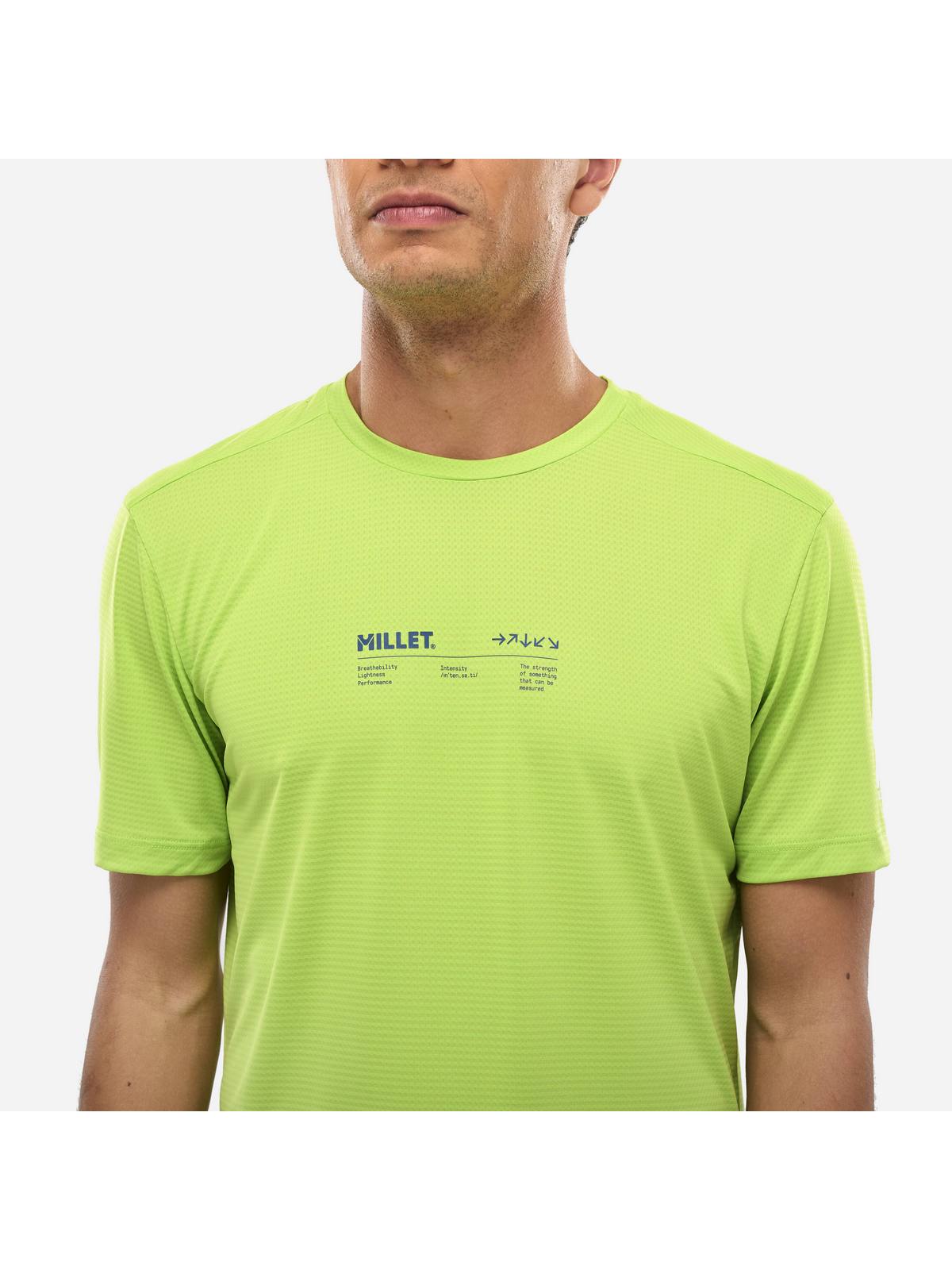 Koszulka MILLET INTENSE ESSENTIAL TS SS M zielony - Adventure Sports