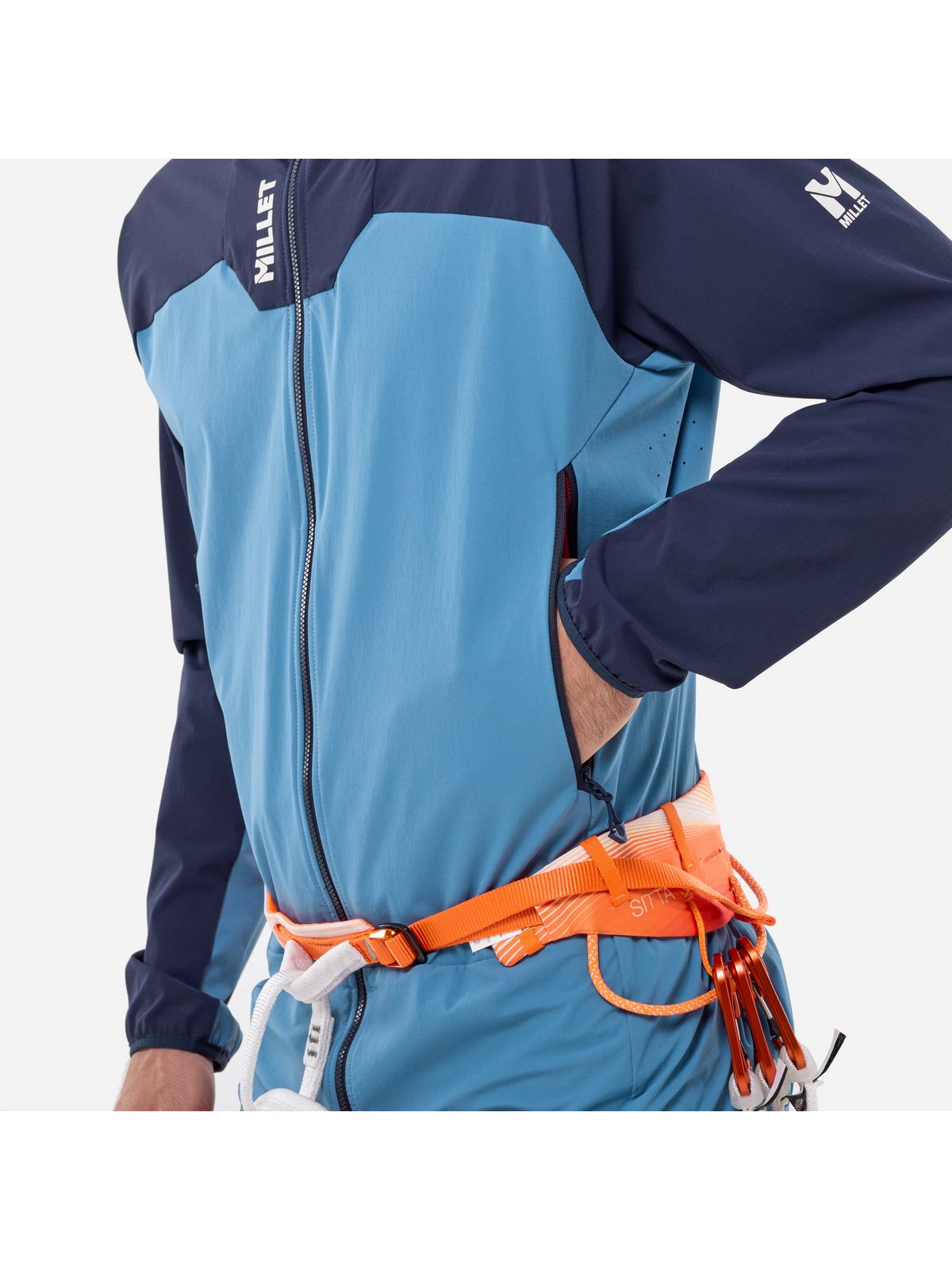 Kurtka męska MILLET Kamet Xcs Light Hoodie M niebieska