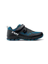 Buty rowerowe NORTHWAVE CORSAIR- czarny/niebieski
