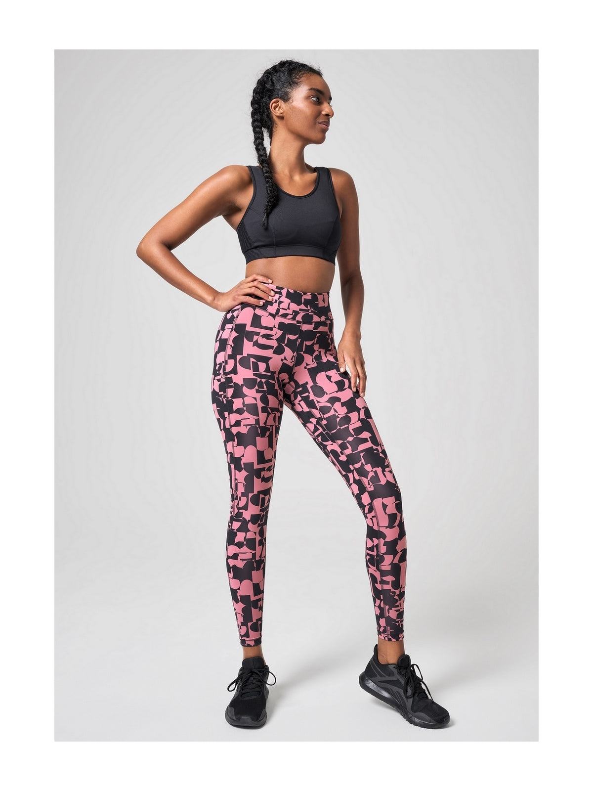 Biustonosz sportowy CASALL Pulse Sports Bra czarny