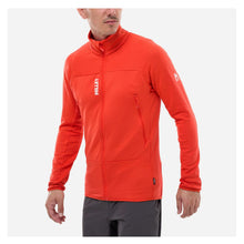 Bluza męska MILLET Fusion Grid Jkt M czerwona
