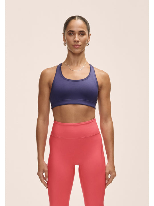 Stanik Casall Iconic Sports Bra kolor fioletowy
