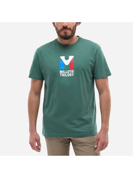 Koszulka MILLET CHAMONIX TRI TS SS M zielony
