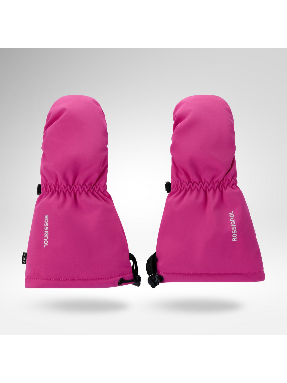 Rękawice narciarskie juniorskie ROSSIGNOL Jr Baby Mittens R-Shell Dry różowe