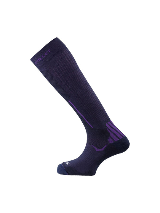 Skarpety MILLET Grands Montets Knee Socks fioletowe
