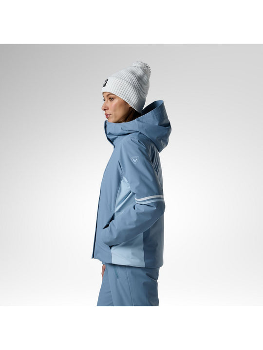 Kurtka narciarska damska ROSSIGNOL W Strawpile Insulated Ski Jkt niebieska
