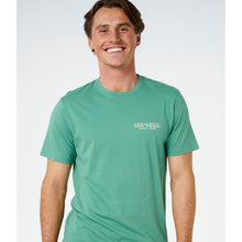Koszulka męska RIP CURL Aots Sailboat Tee zielona
