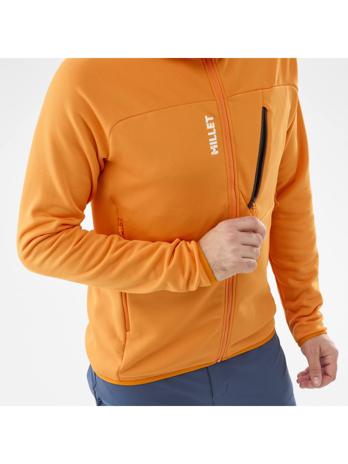 Kurtka MILLET M Seneca Fleece Hoodie Pomarańczowy