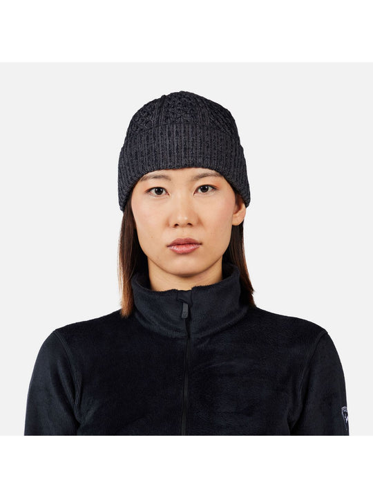 Bluza damska ROSSIGNOL W DIRETTA HZ FLEECE czarna
