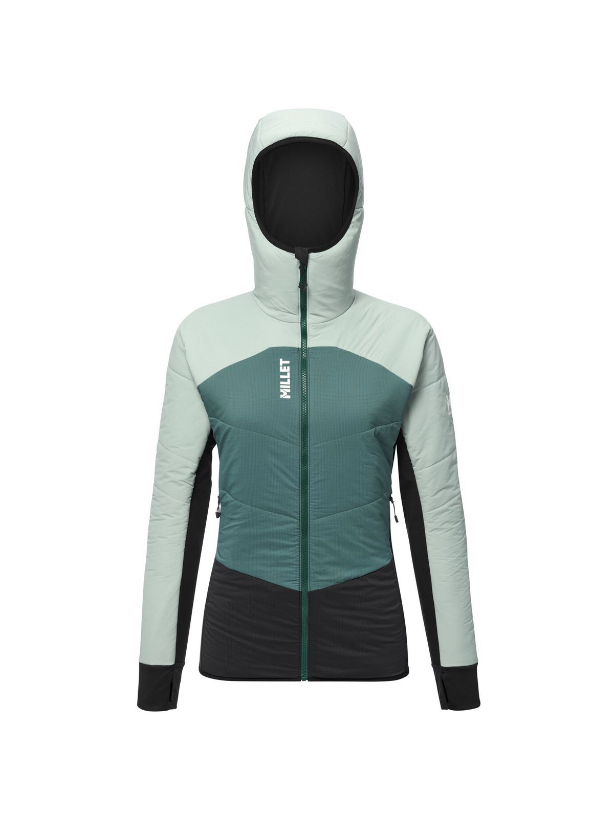 Kurtka narciarska MILLET MHITE PRIMALOFT HOODIE zielona