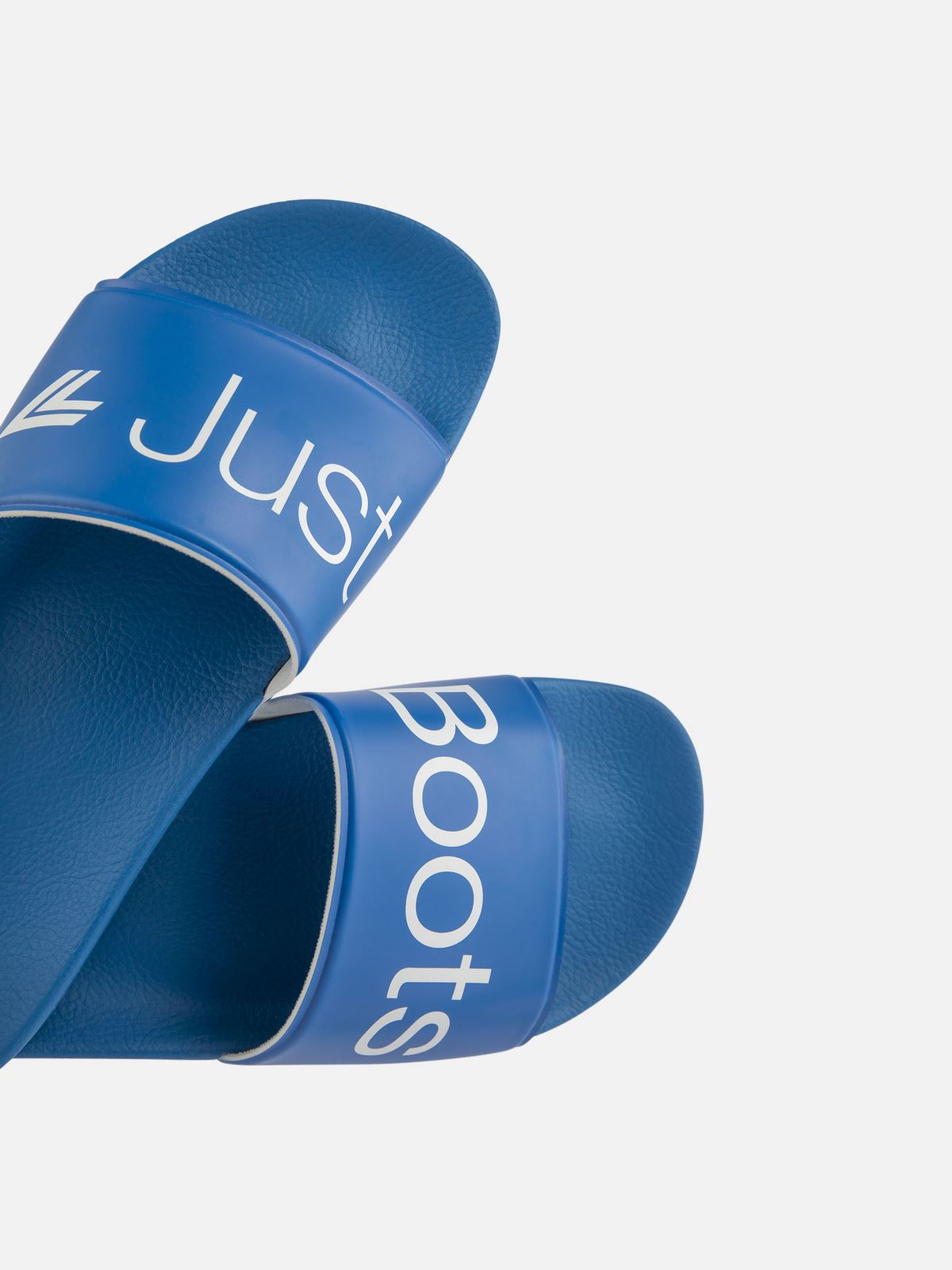 Klapki LANGE SlippeRS Shoe Just Boots niebieski