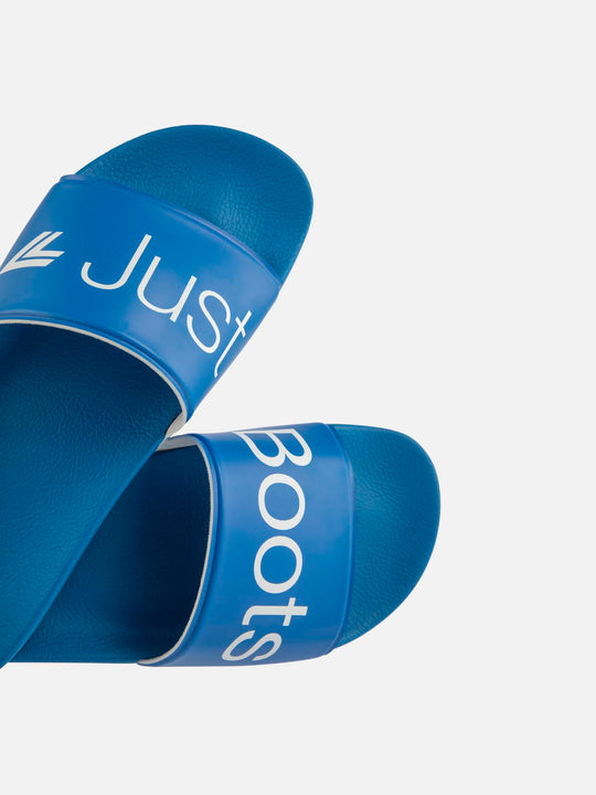 Klapki LANGE SlippeRS Shoe Just Boots niebieski
