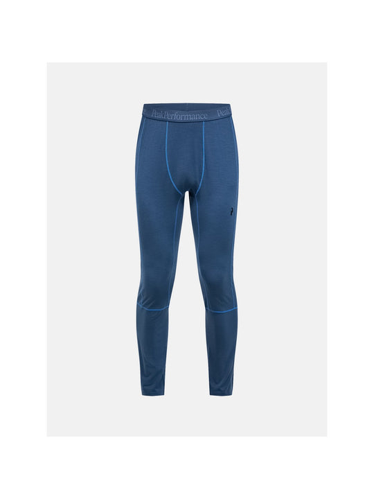 Spodnie Termiczne PEAK PERFORMANCE Magic 7/8 Long Johns Wool-blend Baselayer Men niebieski
