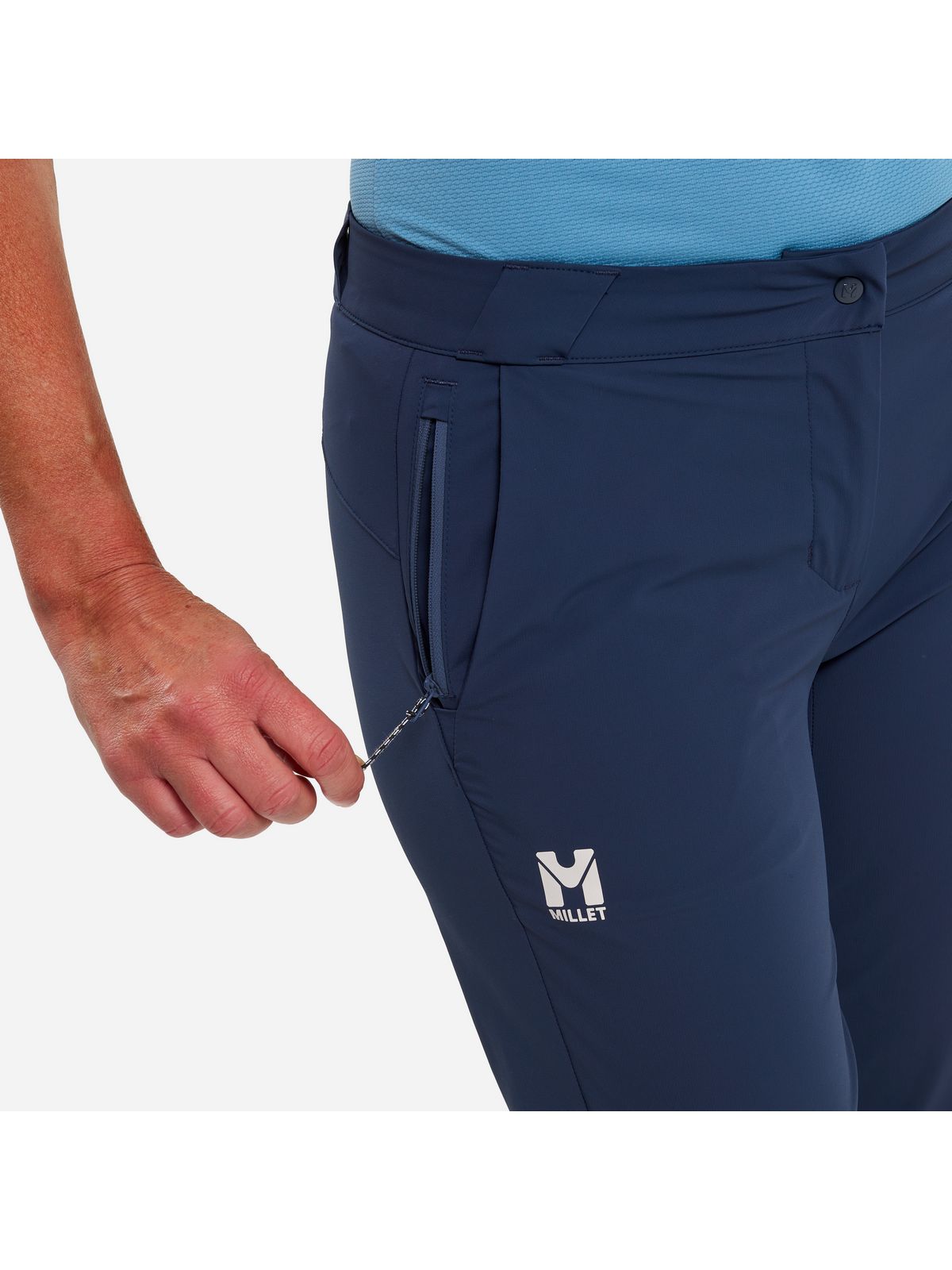 Spodnie damskie MILLET Ubic Stretch 3/4 Pant W granatowe
