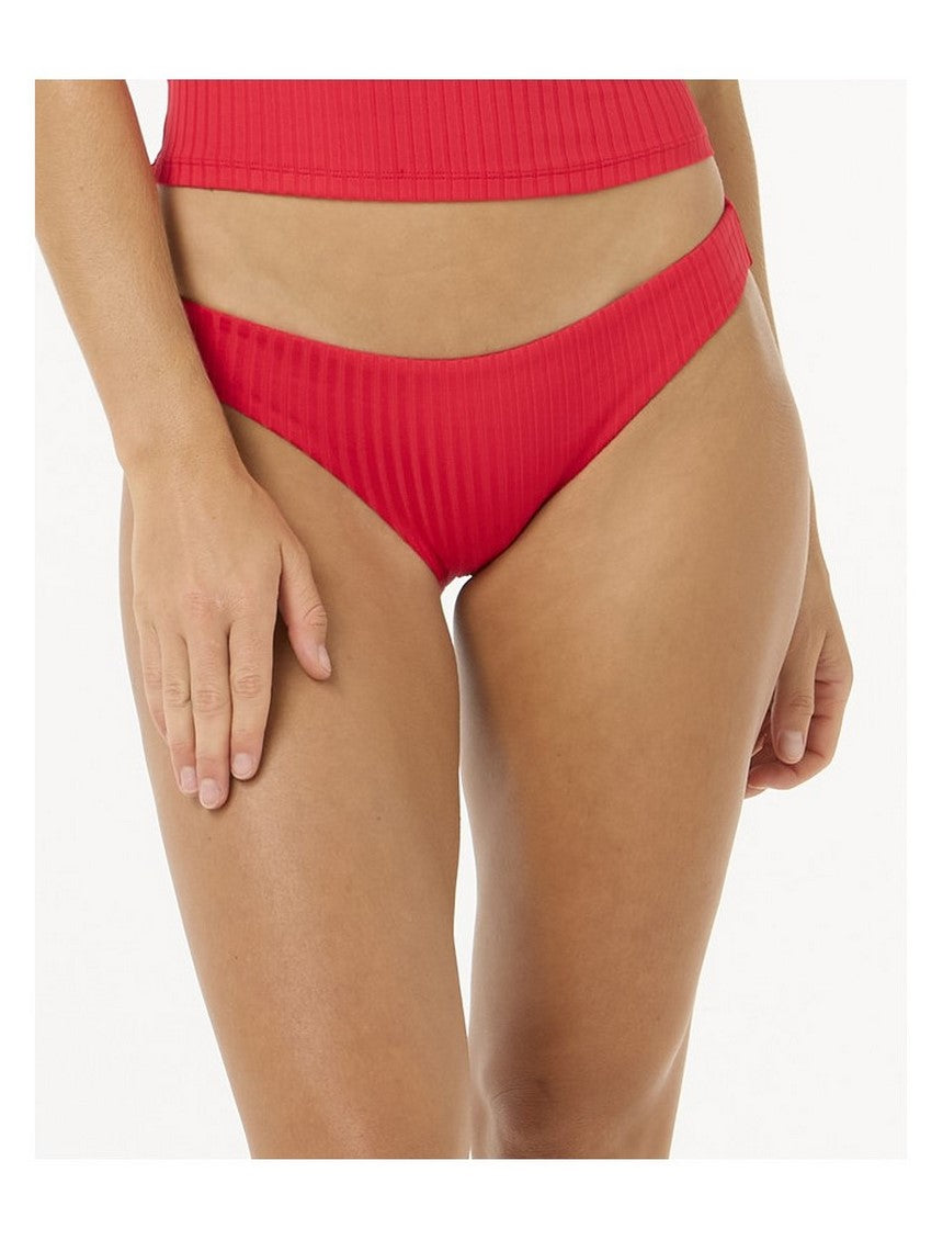 Majtki kąpielowe RIP CURL Premium Surf Cheeky Pant czerwone