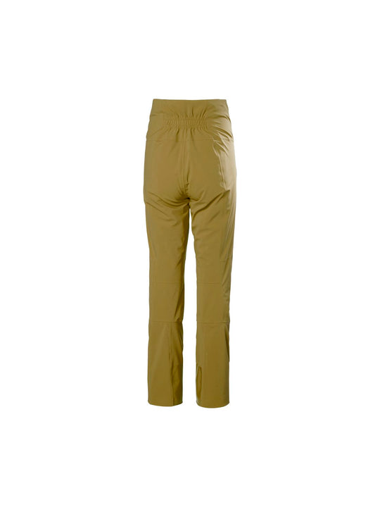 Spodnie narciarskie damskie HELLY HANSEN W ALPHELIA HI WAIST INS PANT brązowe
