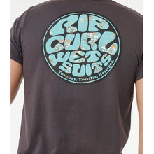 Koszulka RIP CURL WETTIE PASSAGE ICON TEE szara
