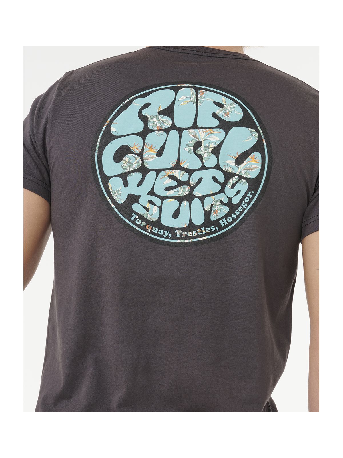 Koszulka RIP CURL WETTIE PASSAGE ICON TEE szara