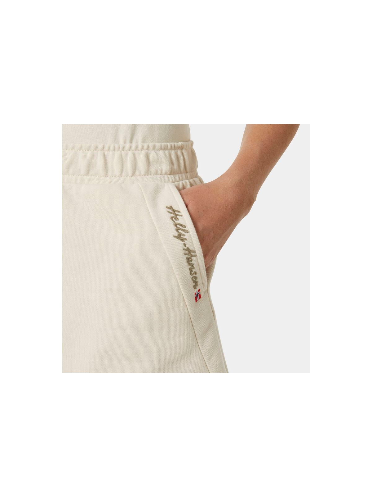 Szorty HELLY HANSEN W CORE SWEAT SHORTS beżowy - Adventure Sports