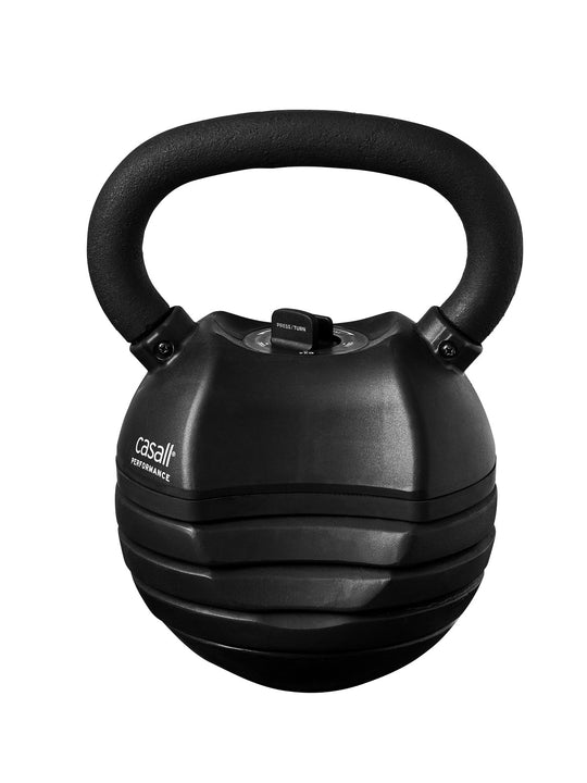 Ciężarek CASALL PRF Adjustable Kettlebell 5-14kg kolor czarny
