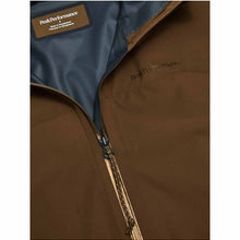 Parka damska PEAK PERFORMANCE Treeline HIPE 2.5L Shell Parka brązowa
