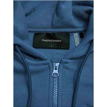 Bluza PEAK PERFORMANCE Original Small Logo Zip Hood Women niebieski
