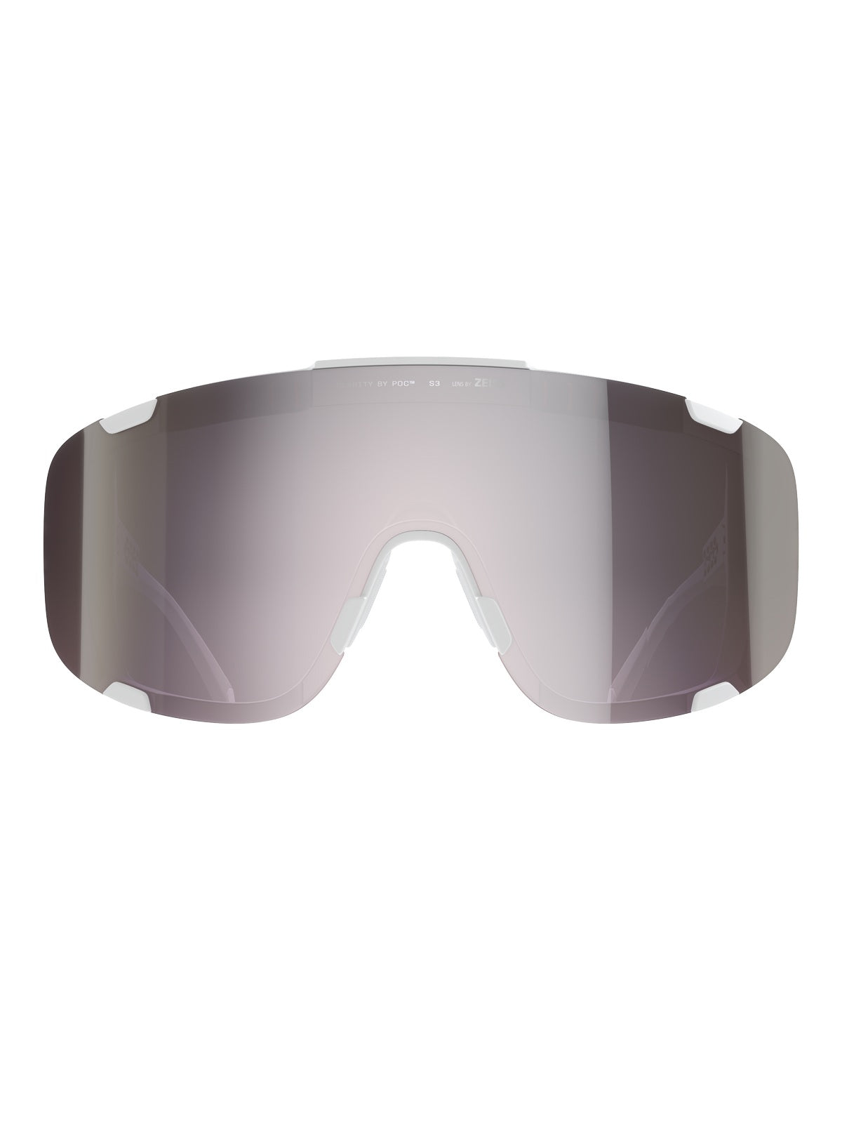 Okulary rowerowe POC Devour białe - Clarity Road/Sunny Silver cat.3