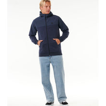 Bluza męska RIP CURL Anti Series Viral Zip Thru granatowa - Adventure Sports
