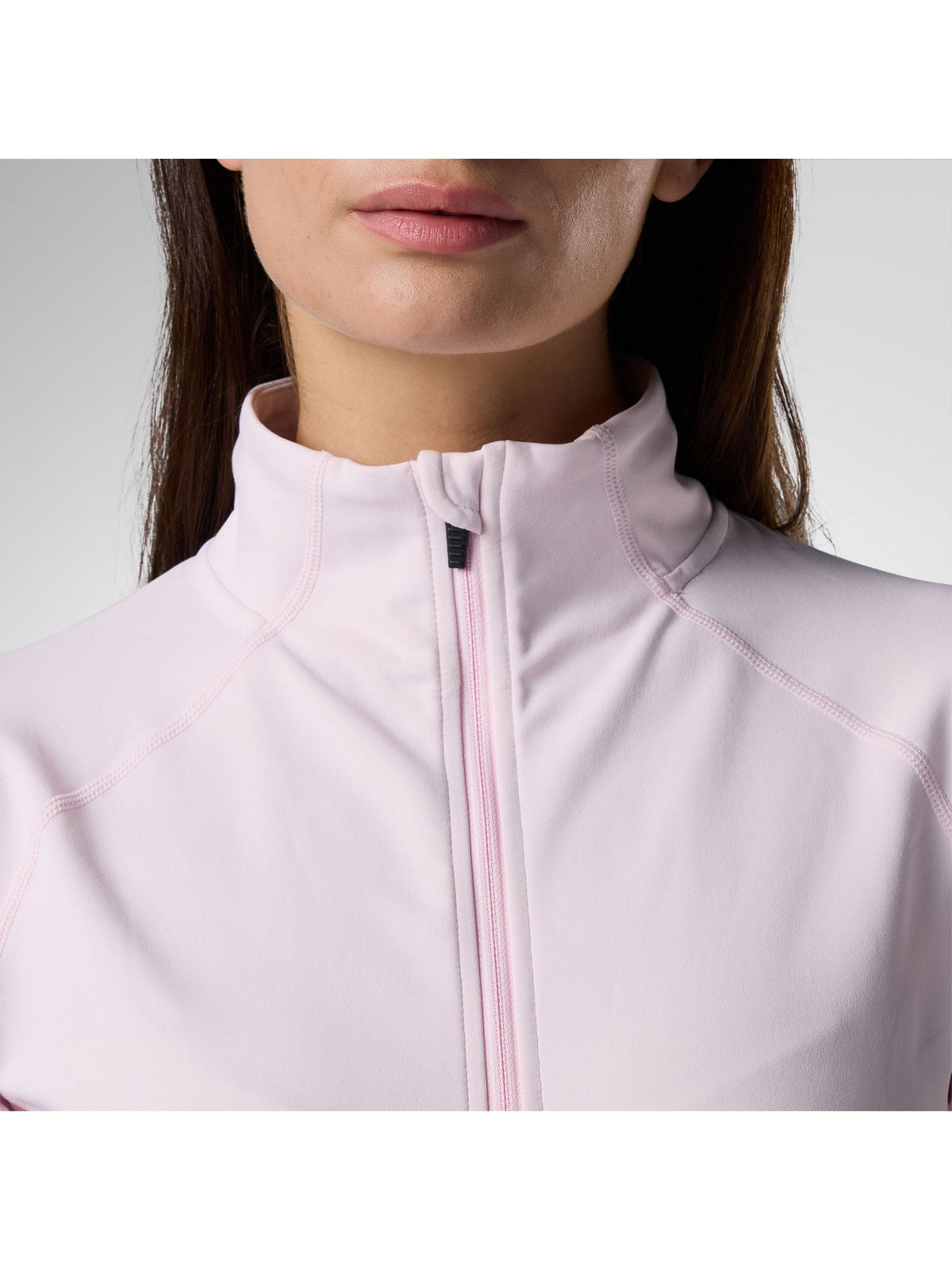 Bluza damska ROSSIGNOL W Mid Layer Stretch Jkt różowa