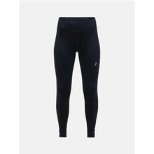 Legginsy termiczne Peak Performance W Brushed Back Tights czarny
