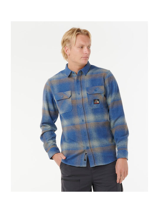 Koszula RIP CURL SEARCH WOOL FLANNEL granatowa
