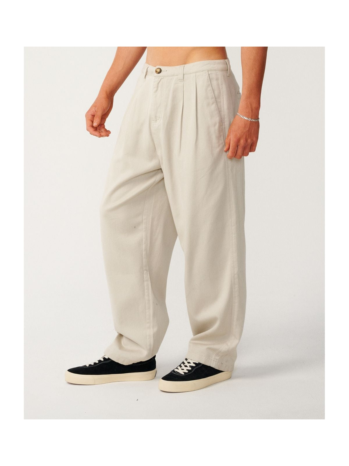 Spodnie męskie RIP CURL Disorder Twill Pants szare