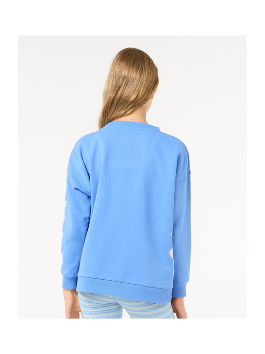 Bluza dziewczęca RIP CURL Bliss Crew-Girl niebieska
