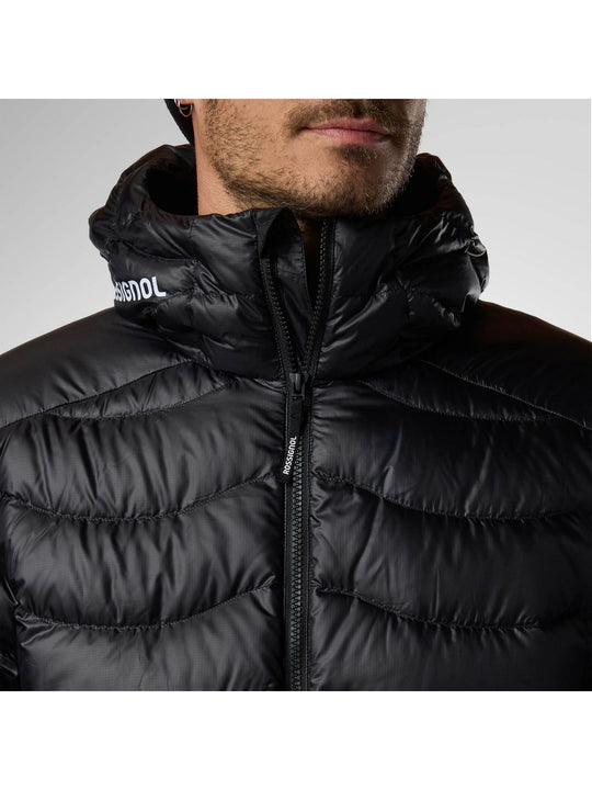Kurtka puchowa męska ROSSIGNOL M Verok Down Hoodie Jacket czarna

