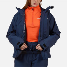 Kurtka narciarska damska ROSSIGNOL W ROCHRUN INSULATED JKT granatowa
