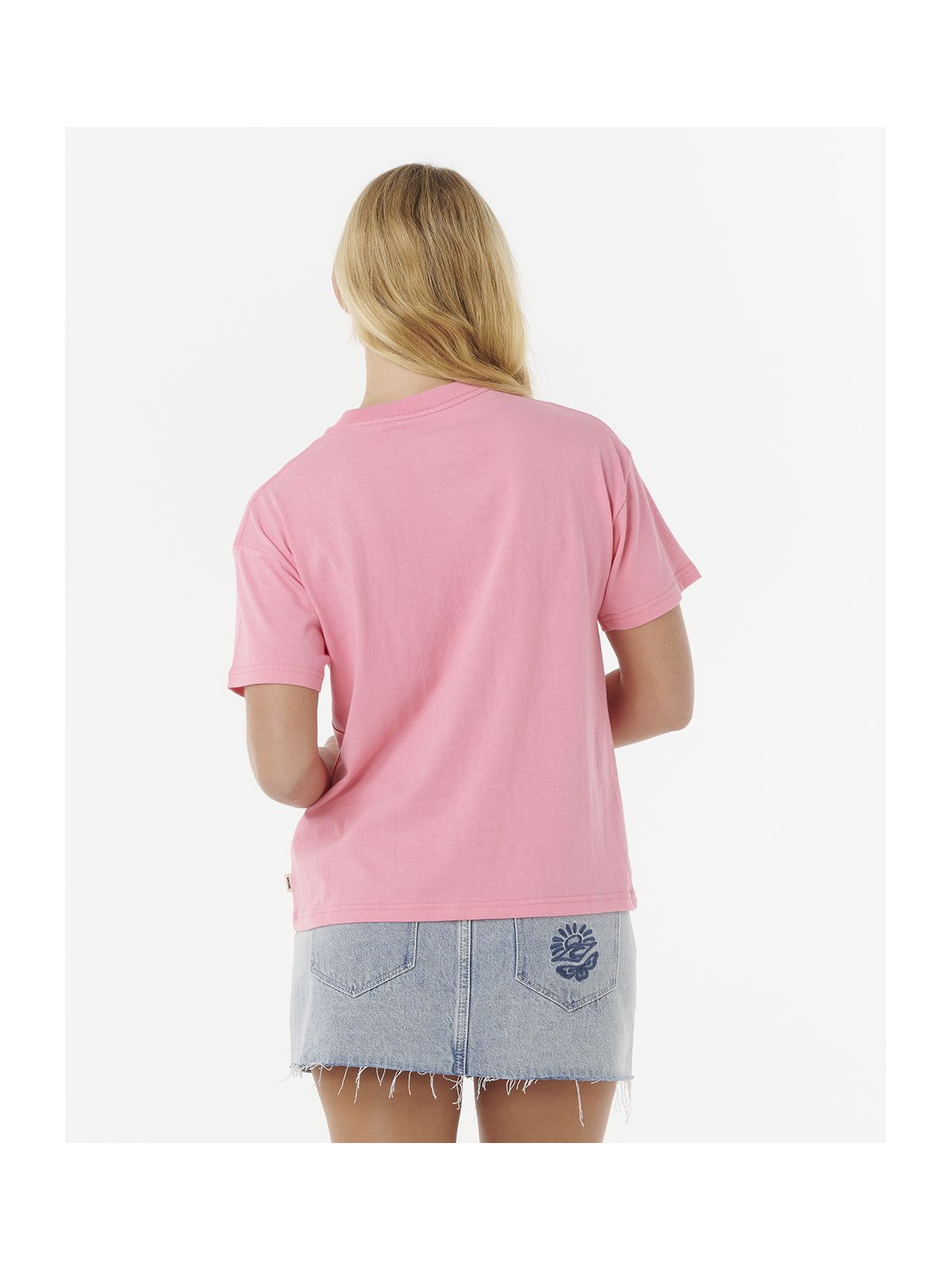 Koszulka RIP CURL SURF PUFF RELAXED TEE różowa