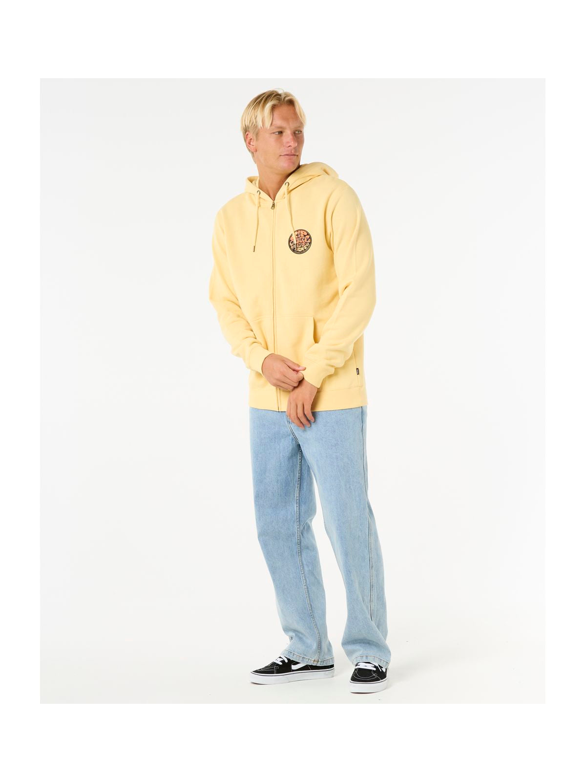 Bluza RIP CURL Wettie Passage Icon Zip Thru żółta