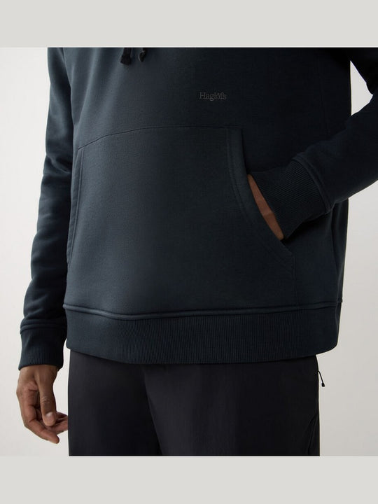 Bluza z kapturem męska HAGLÖFS Hoodie True Black
