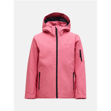 Kurtka narciarska juniorska PEAK PERFORMANCE Maroon HIPE 2L Insulated Shell Jacket różowa
