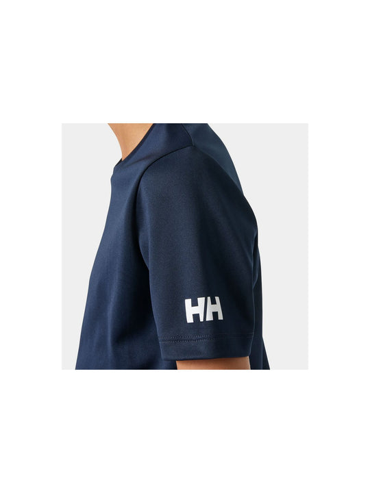 Koszulka dziecięca HELLY HANSEN Jr Hh Tech T-Shirt granatowa
