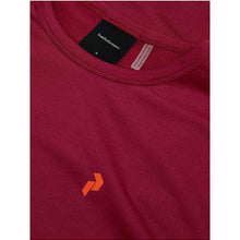 Koszulka PEAK PERFORMANCE Trail Shortsleeve Women bordowy
