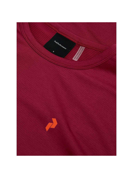 Koszulka PEAK PERFORMANCE Trail Shortsleeve Women bordowy
